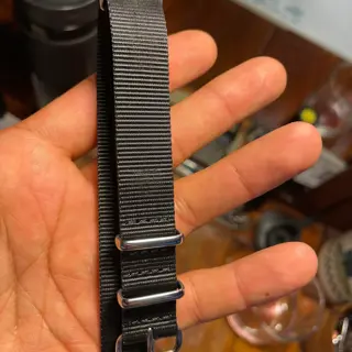 Veblenist NATO genuine leather strap + NEW canvas NATO