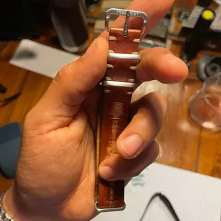 Veblenist NATO genuine leather strap + NEW canvas NATO