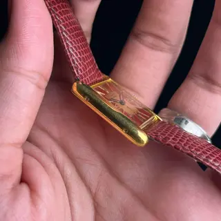Must de Cartier rare "Red Deco" Dial | Reduced price!