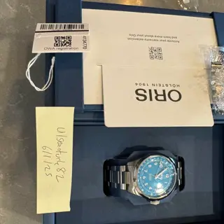 Oris Big Crown Pointer Date 40mm 2025 Blue Ref. 01 754 7798 4065-07 8 20 06 Like New