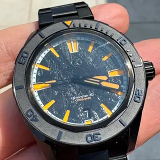 Zelos Swordfish 40mm SS Meteorite DLC Crazy Lume Sold Out
