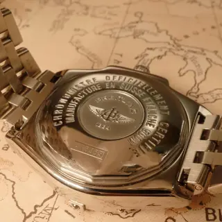Breitling Headwind 44mm A45355 - Blue Dial - Day Date - High Polish Steel