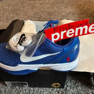 Brand New Nike Kobe VI Protro Dodgers Game Royal/White Sz 11 CW2190 400 $265 shipped and invoiced