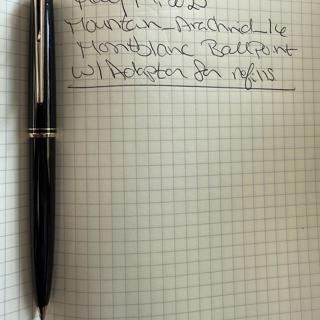 1980s Montblanc Ballpoint pen