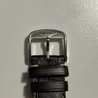 Longines Matte Brown Alligator Leather Strap with Buckle | 19mm | REDUCED