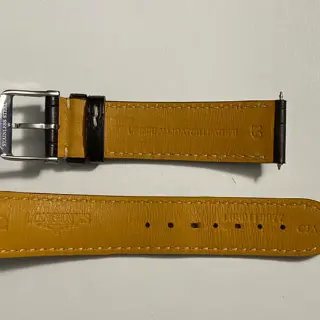 Longines Matte Brown Alligator Leather Strap with Buckle | 19mm | REDUCED