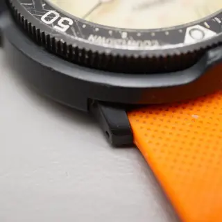 Seiko Prospex SBDJ029 V157 Lowercase Fieldmaster Beige Solar Quartz Watch - $150