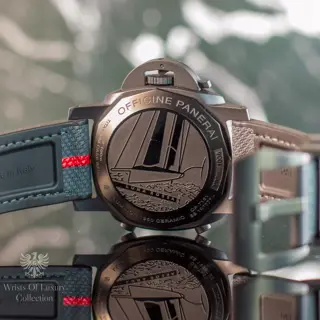 Panerai Luminor Luna Rossa Ceramic Flyback Chrono PAM01037 B+P