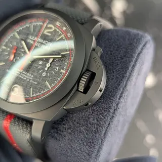 Panerai Luminor Luna Rossa Ceramic Flyback Chrono PAM01037 B+P