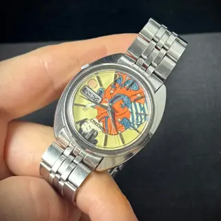 very rare Seiko Actus Ukiyo-E dial with Geisha - SERVICED - € 390 shipped