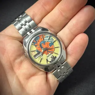 very rare Seiko Actus Ukiyo-E dial with Geisha - SERVICED - € 390 shipped