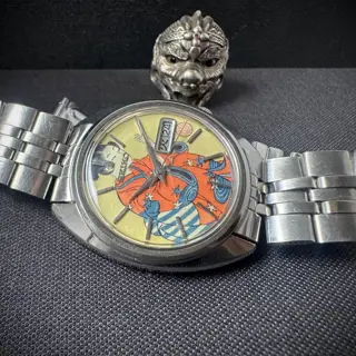 very rare Seiko Actus Ukiyo-E dial with Geisha - SERVICED - € 390 shipped
