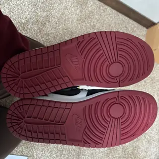 Women’s 12 Jordan 1 low Velvet Black Toe