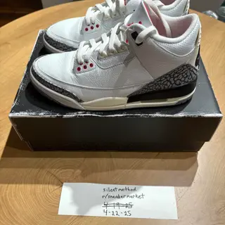 Jordan 3 WC Reimagined Sz 8 | cond 8/10 | OG All | $200 Shipped