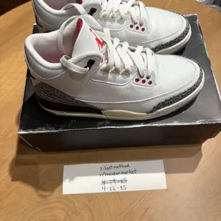 Jordan 3 WC Reimagined Sz 8 | cond 8/10 | OG All | $200 Shipped