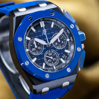 Audemars Piguet Royal Oak Offshore Chronograph 43mm Ceramic AP 26420ce - Complete Set 2023
