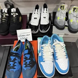 Jordan 1 SB, Neon 4, Concord 11, Dusk 5, Racer sz10-10.5 ($210-$385)