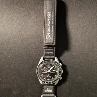 Omega x Swatch Bioceramic Moonswatch Mission To The Moon for sale - Open to trade for 36-37mm dial size options