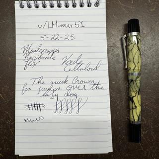 Montegrappa Nazionale Flex Celluloid