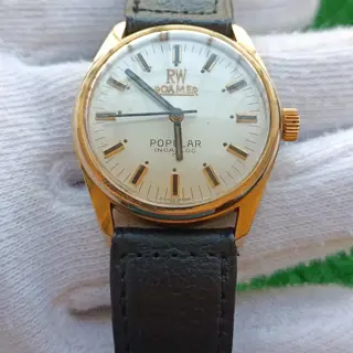 Roamer RW Watch popular Silver Gold Plated watch. $130 Shipped.