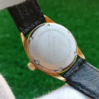 Roamer RW Watch popular Silver Gold Plated watch. $130 Shipped.