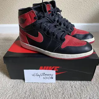 1994 Jordan 1 Bred / Pre-Owned / Size 11.5M / $750 obo + shipping