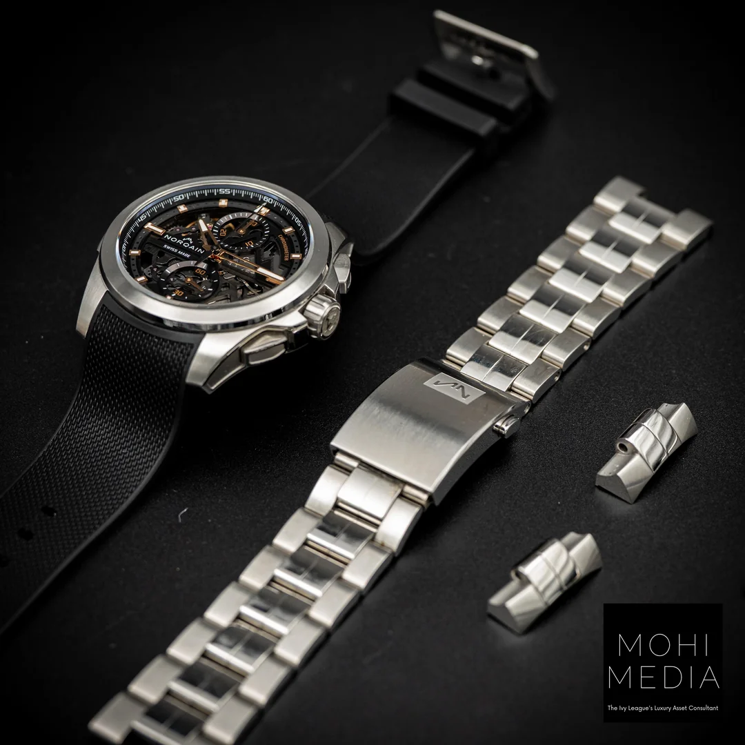 2024 Norqain Independence Skeleton Chrono 42mm Stainless Steel Flyback ...