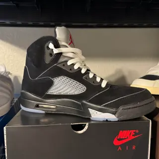 Jordan 5 Black Metallic & Jumpman Jack University Red | SZ 9.5 | Pre Owned | OG all | $300 each