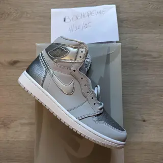 Jordan 1 OG Japan Silver sz 8M $75 Shipped DS