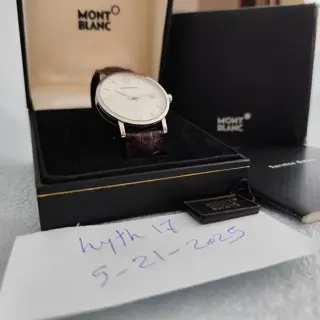 Montblanc Summit 7093 Stainless Steel Watch Full Set $500