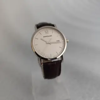 Montblanc Summit 7093 Stainless Steel Watch Full Set $500