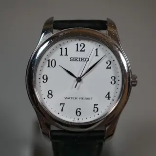 Seiko 7N01-0EF0 Classic Three Hander Quartz Watch - $80