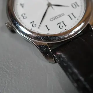 Seiko 7N01-0EF0 Classic Three Hander Quartz Watch - $80