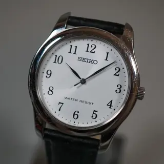 Seiko 7N01-0EF0 Classic Three Hander Quartz Watch - $80