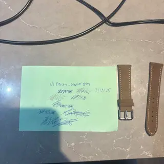 Full Grain leather 20mm strap