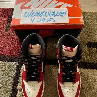 Jordan 1 lost and found size 11.5 USED $280 shipped