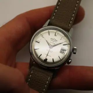 1950s Vulcain Cricket Calendar Waterproof (Ref. S1522A)