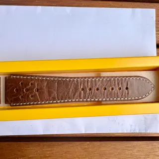 Breitling Racing-Themed Calfskin Leather Strap 22/20mm