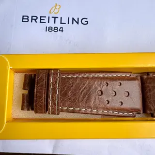 Breitling Racing-Themed Calfskin Leather Strap 22/20mm