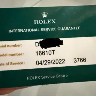 Rolex Submariner Date 16610 (D-Serial, 2005–2006) – Full Set + 2022 RSC Service – Excellent Condition – $8,400 OBO