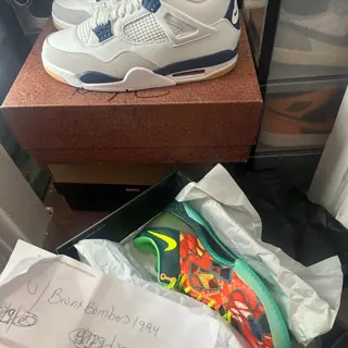 Jordan 4 sb navy  sz 10.5 & WTK 8 sz 10 $255-$320 shipped