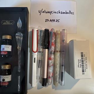 GIVEAWAY] Bouquet of Random Pens & a Lone Birmingham Ink