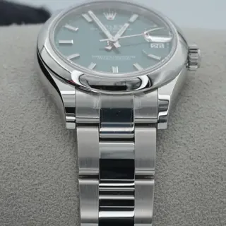 2024 Rolex Datejust 31 278240 Mint Green Stainless Steel BOXES/PAPERS