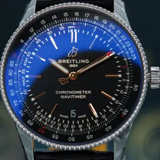 Breitling Navitimer 41 A17326241B1P1 – 🛩️ Black Dial | New & Unworn | Full Set | $4,199