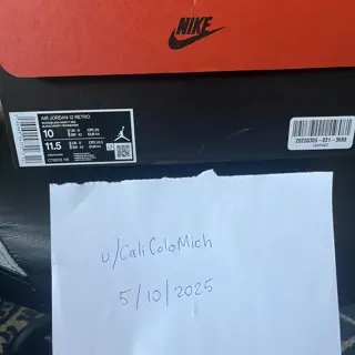 Jordan 12 Cherry size 10 [$150]