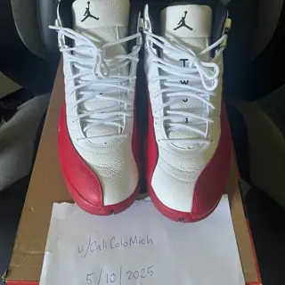 Jordan 12 Cherry size 10 [$150]