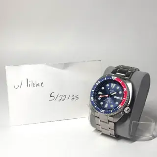 Seiko Prospex SRPE99 “Turtle” Pepsi – $290