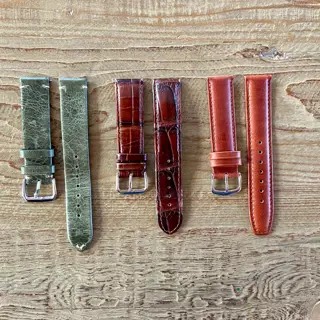 Three 19mm Leather Straps, $30 Shipped for all 3