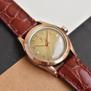 Vintage 1950s Omega Ladies Manual Wind – Honeycomb Dial 🐝 – $525 Shipped! 📦