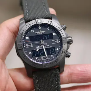 Breitling Exospace. B55. Very smart and cool backlight. Full kit.